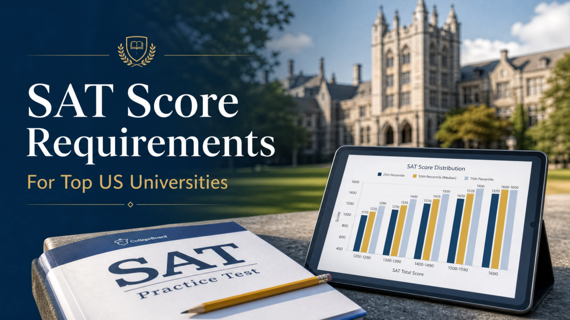 SAT score requirements universities