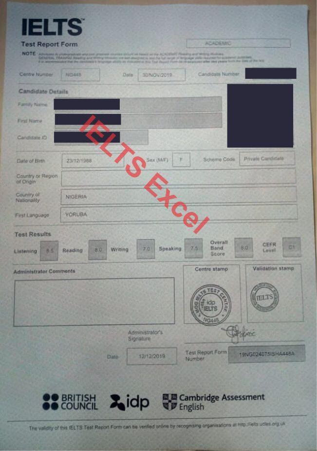 IELTS in Nigeria: Our Past Results that will inspire you 15 11