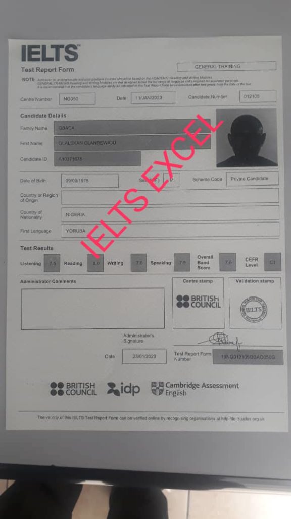 IELTS in Nigeria: Our Past Results that will inspire you 29 22
